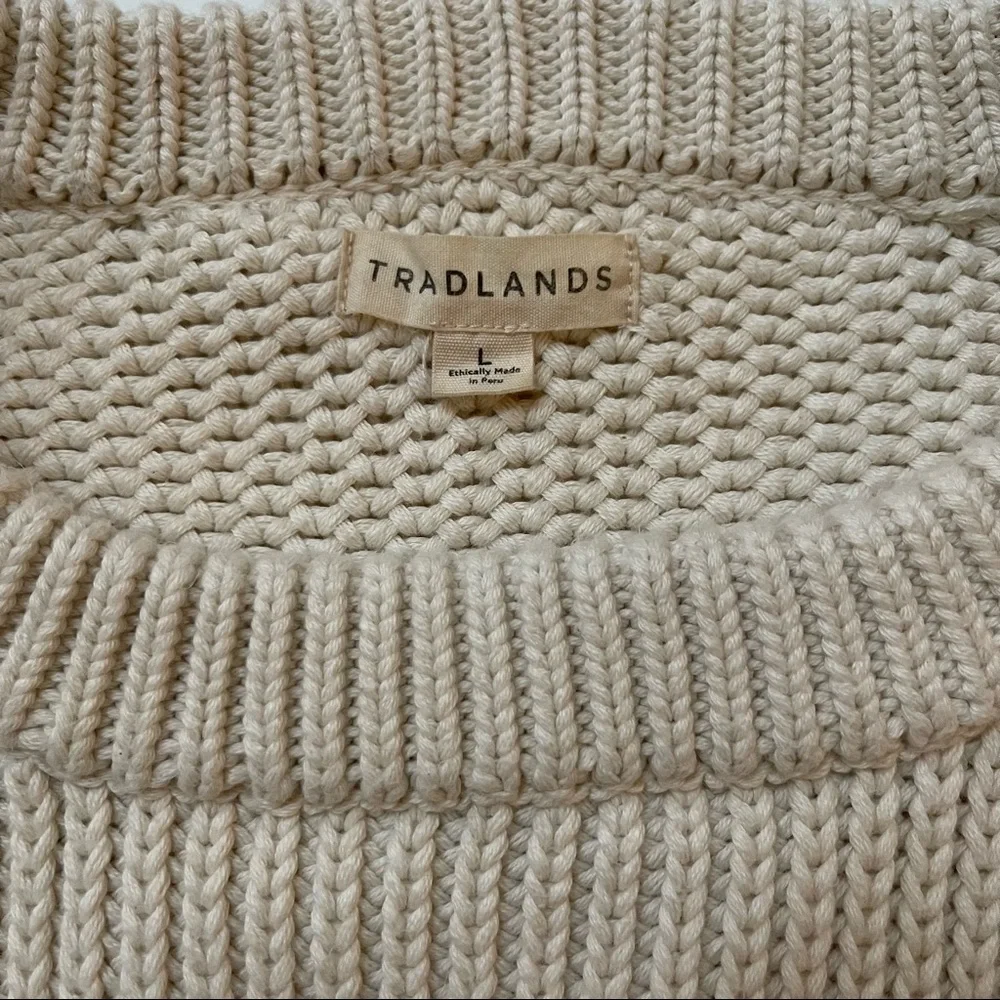 Tradlands Cottage Crewneck chunky oversized sweater_4